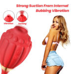 Rose Sucking Vibrator - 10 Modes Pleasure - Image 3