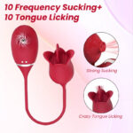 Rose Tongue Sucker Vibrator