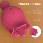Dual Rose Tongue Vibrator - Image 6