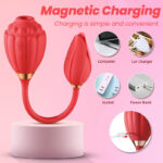 Rose Sucking Vibrator - 10 Modes Pleasure - Image 7
