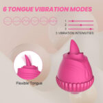 Tongue Tease Rose Clit Stimulator - Image 5