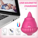 Tongue Tease Rose Clit Stimulator - Image 6