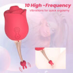 Vibrating Rose Toy for Precise Pleasure - Image 2