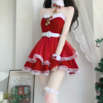 M-31 Patchwork Christmas-inspired stage skirt set - Image 2