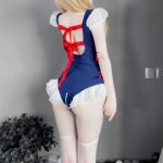 T-2476 Lace sweetheart maid set - Image 2