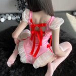 T-2476 Lace sweetheart maid set - Image 6