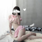 T-2359  Erotic lingerie sexy transparent student wear - Image 3