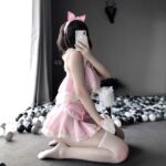 T-2276  Erotic lingerie Sexy cat girl uniform seduction nightclub outfit - Image 2
