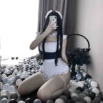 T-2360  Large size maid lingerie lace pure love maid passion set - Image 4