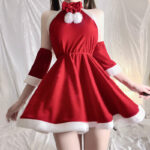 D 8578 Velvet Elf Princess Dress - Image 3
