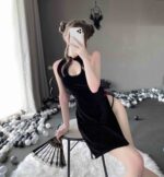 T-2295  Chinese style sex and emotional fun cheongsam - Image 4