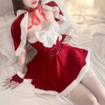 M 28 Velvet Little Red Riding Hood Set