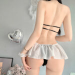 M-504 Sheer mesh skirt maid outfit - Image 5