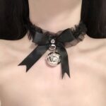 P-23 Cute bow bell neck ring - Image 4