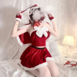 M 28 Velvet Little Red Riding Hood Set - Image 6