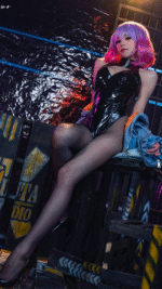 F-7801 Two-dimensional uniform, patent leather queen suit, mirror gel suit, concealed button-down jumpsuit - Image 5