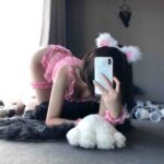 T-2226 Three-point princess cat suit love cat girl cute nightwear - Image 5