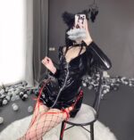 T-2510 Hot leather uniform temptation bed teasing no-take passion set - Image 5