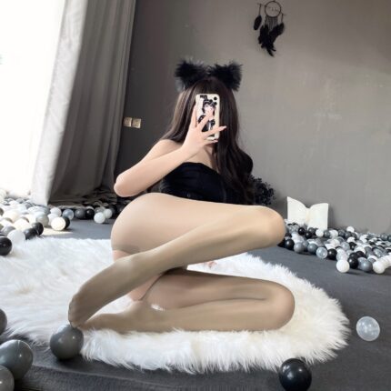 Open oily stockings