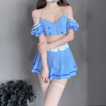 T-2547 Sexy sailor dress preppy sweet pure desire short skirt - Image 8