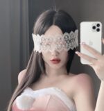 T-3039 3040 Seductive sheer lace eye patch - Image 8