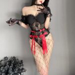 T-2629  Sexy open-chest open-crotch jumpsuit - Image 2