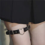 P-1095  Love leather leg ring subculture - Image 3