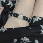 P-1095  Love leather leg ring subculture - Image 4