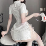 Y-2141 Transparent leather nurse's uniform - Image 5